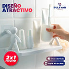 2X1 ESTANTE DE BAÑO ORGANIZADOR ADHESIVO