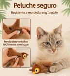 🐾 Juguete interactivo de pájaro para gatos - ¡Diversión y entretenimiento para tu gato!