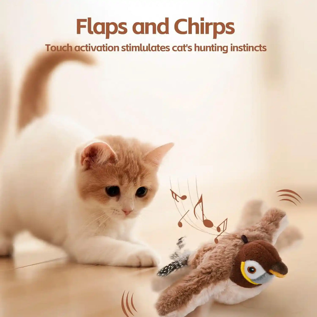 🐾 Juguete interactivo de pájaro para gatos - ¡Diversión y entretenimiento para tu gato!